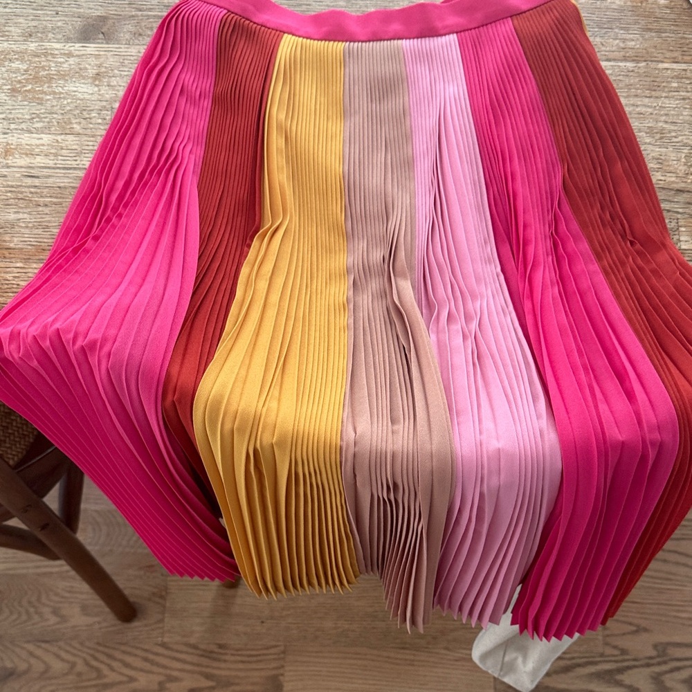J. Crew Multicolor A-Line Skirt